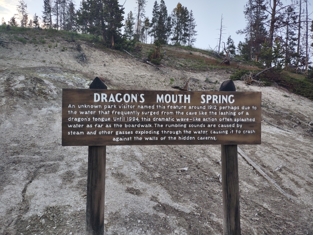 Dragon's Mouth Spring.